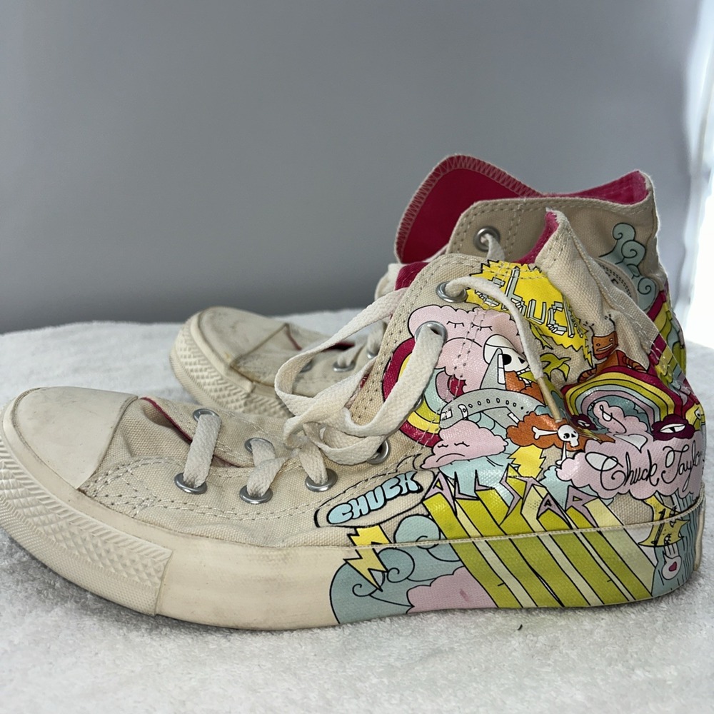 Converse Kith x Disney x Notebook Print Chuck Taylor All Star‎ Shoes Men's US 6